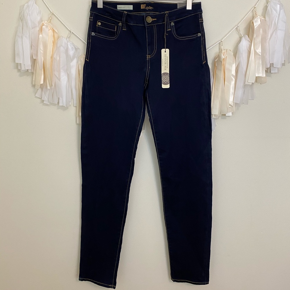 KUT FROM THE KLOTH Diana Dark Wash Skinny Jeans